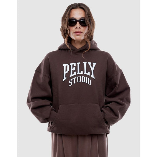 Ena Pelly-Pelly Studio Hoodie-Mocha