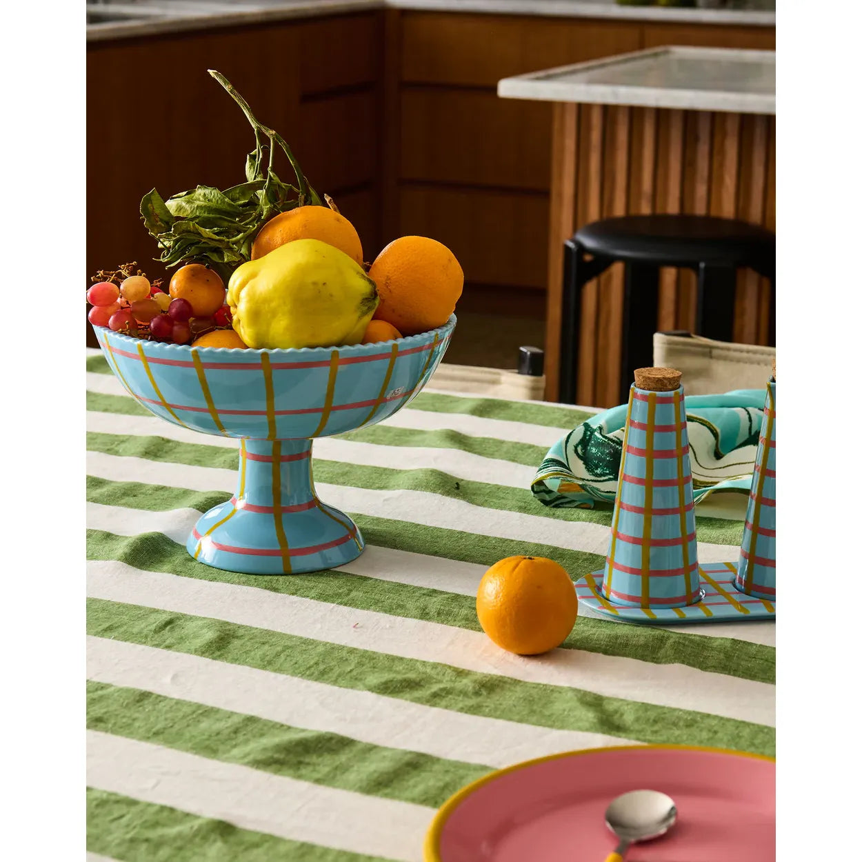 CALLAWAY TARTAN FRUIT BOWL