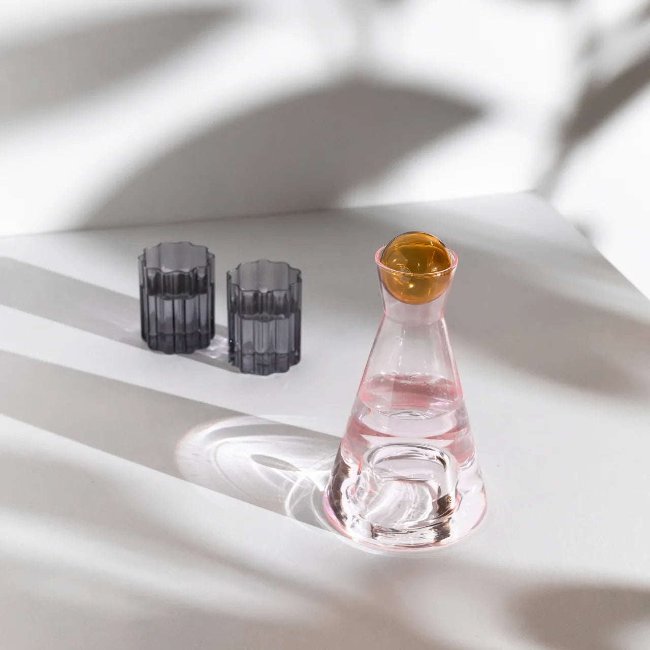 Vice Versa Carafe - Pink + Amber