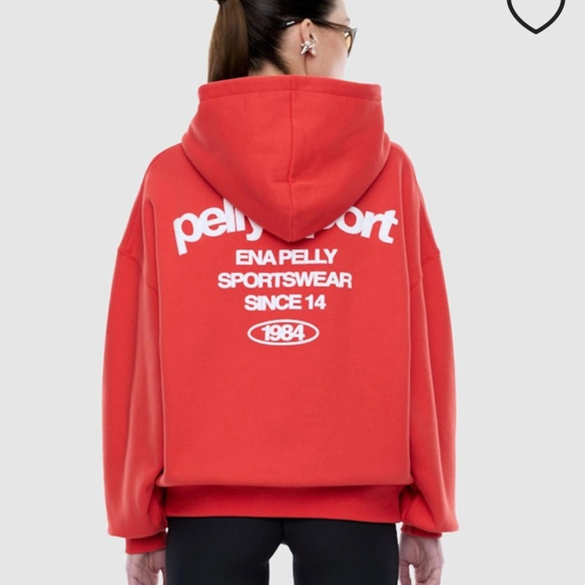 ENA PELLY | PELLY SPORT HOODIE - FLAME