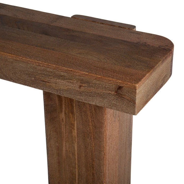 BLOCK CONSOLE TABLE -NATURAL