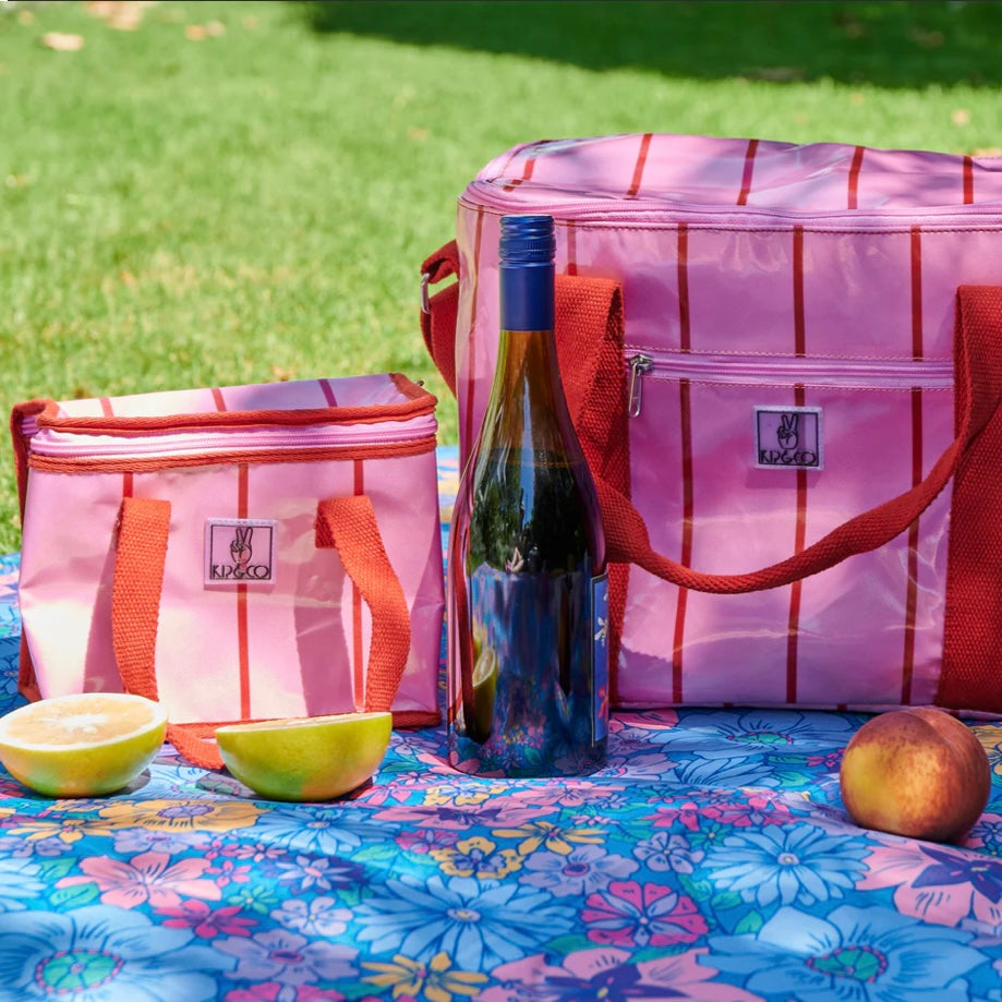 ICED VOVO STRIPE LUNCH BAG