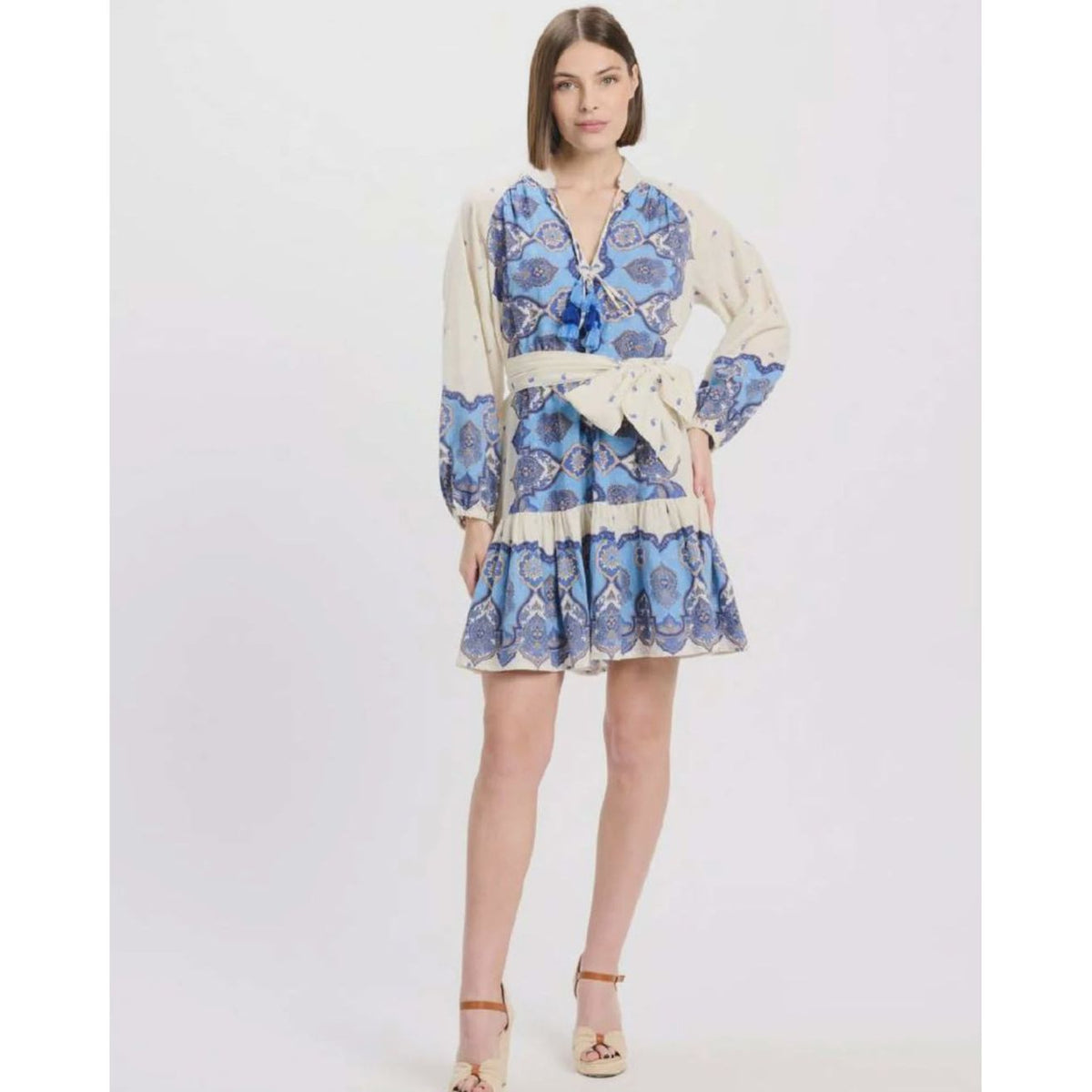 Danae Dress-Miss June - Blue