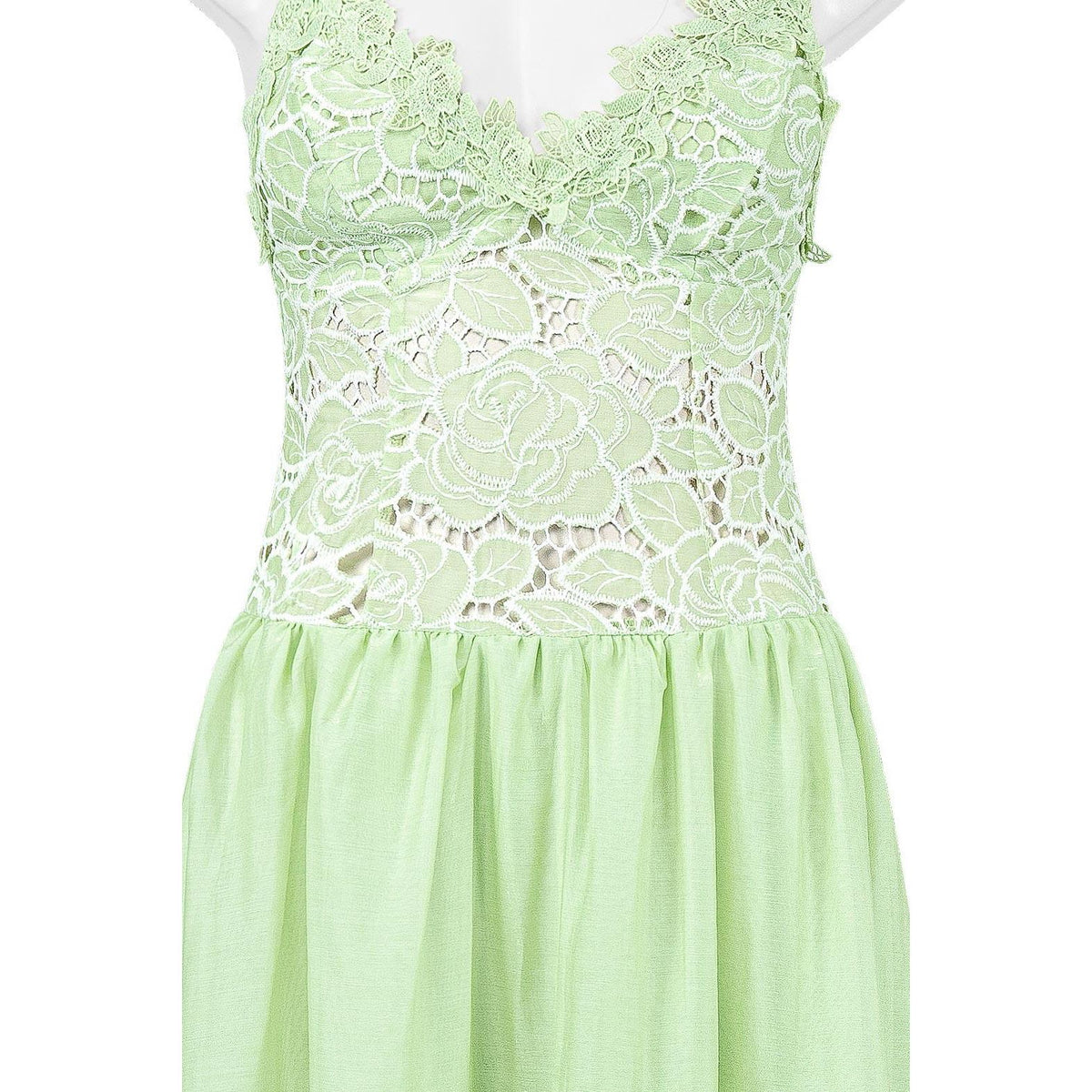 Annais Lace Dress- Mint