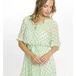 Miss June Betina Maxi Dress - Mint