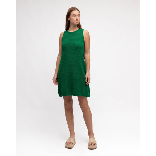 Polly Knit Dress- Emerald