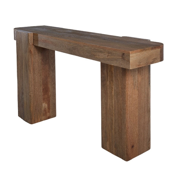 BLOCK CONSOLE TABLE -NATURAL