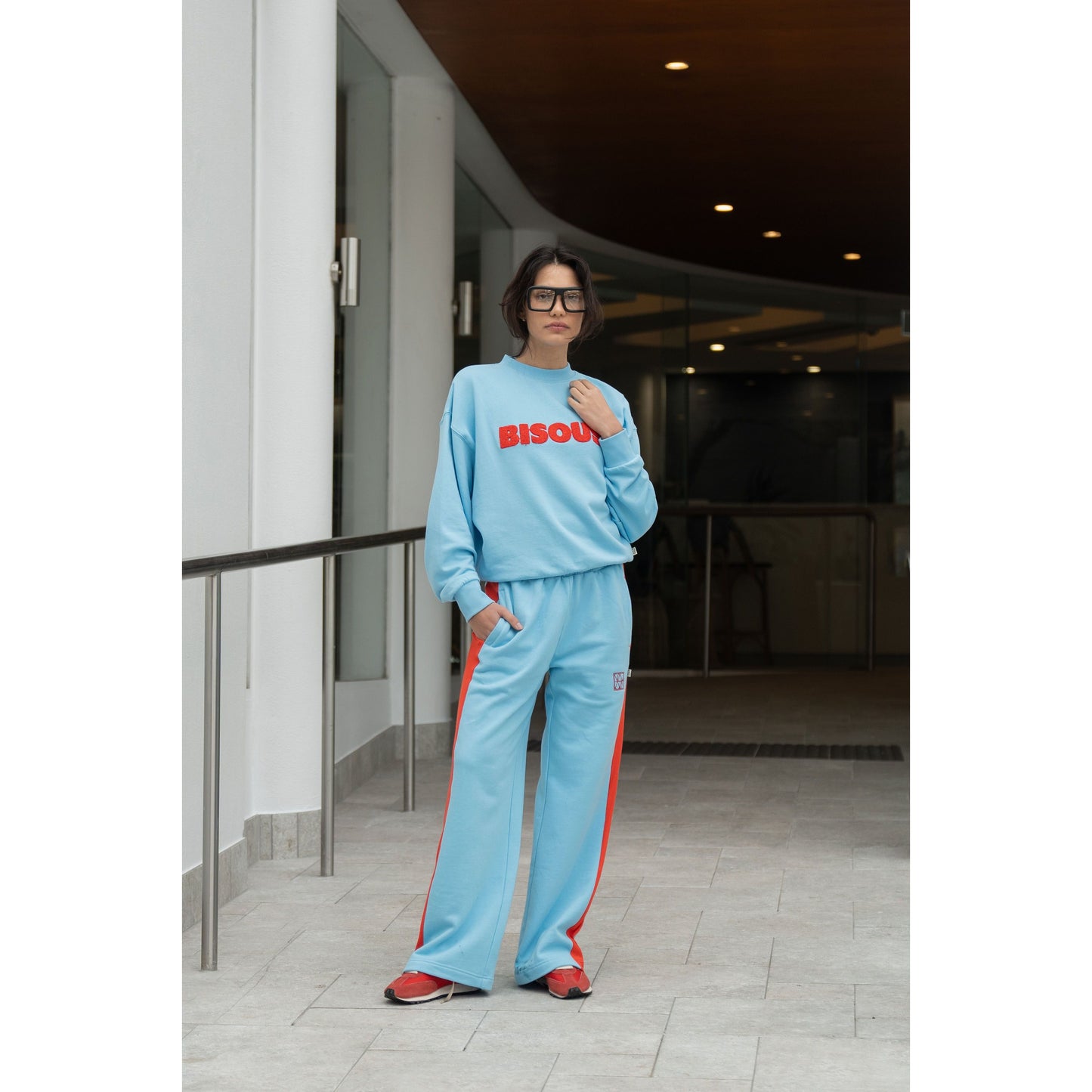 CLASSIC TRACK PANT -ICE BLUE