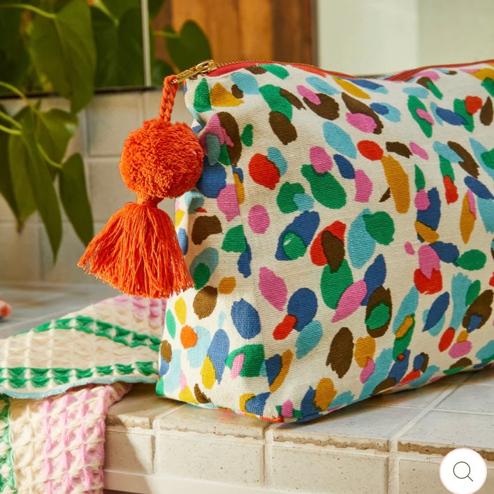 SOLANA COSMETIC BAG-SAGE & CLARE
