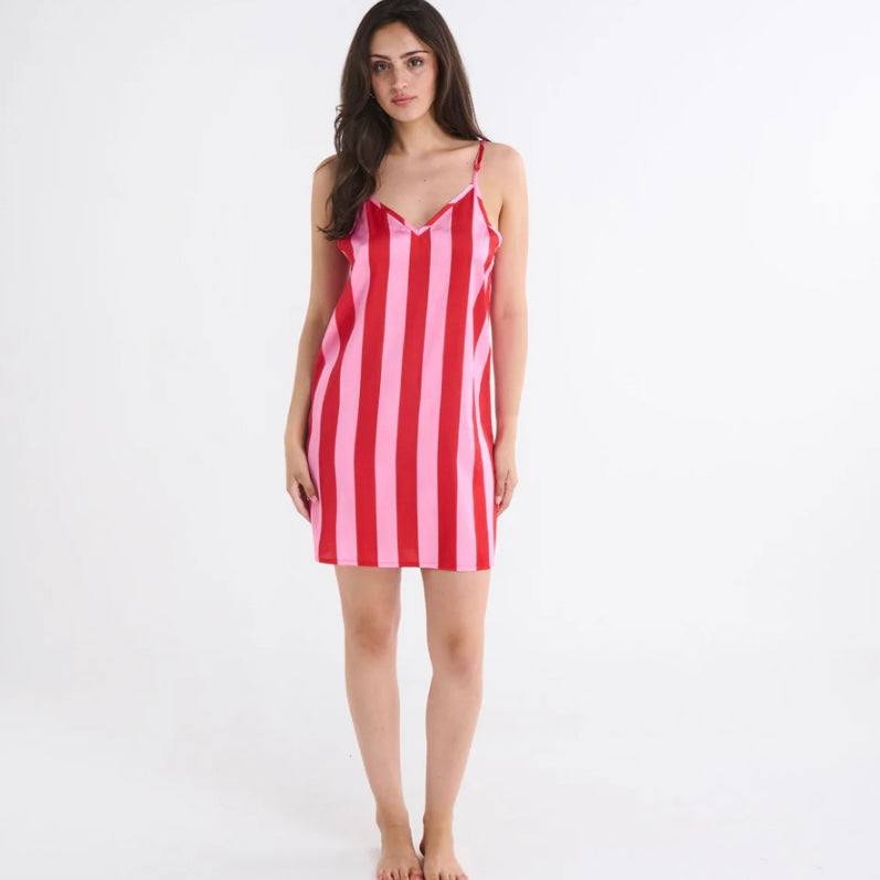 SANTA BABY ADULT ECO SATIN CAMI NIGHTIE