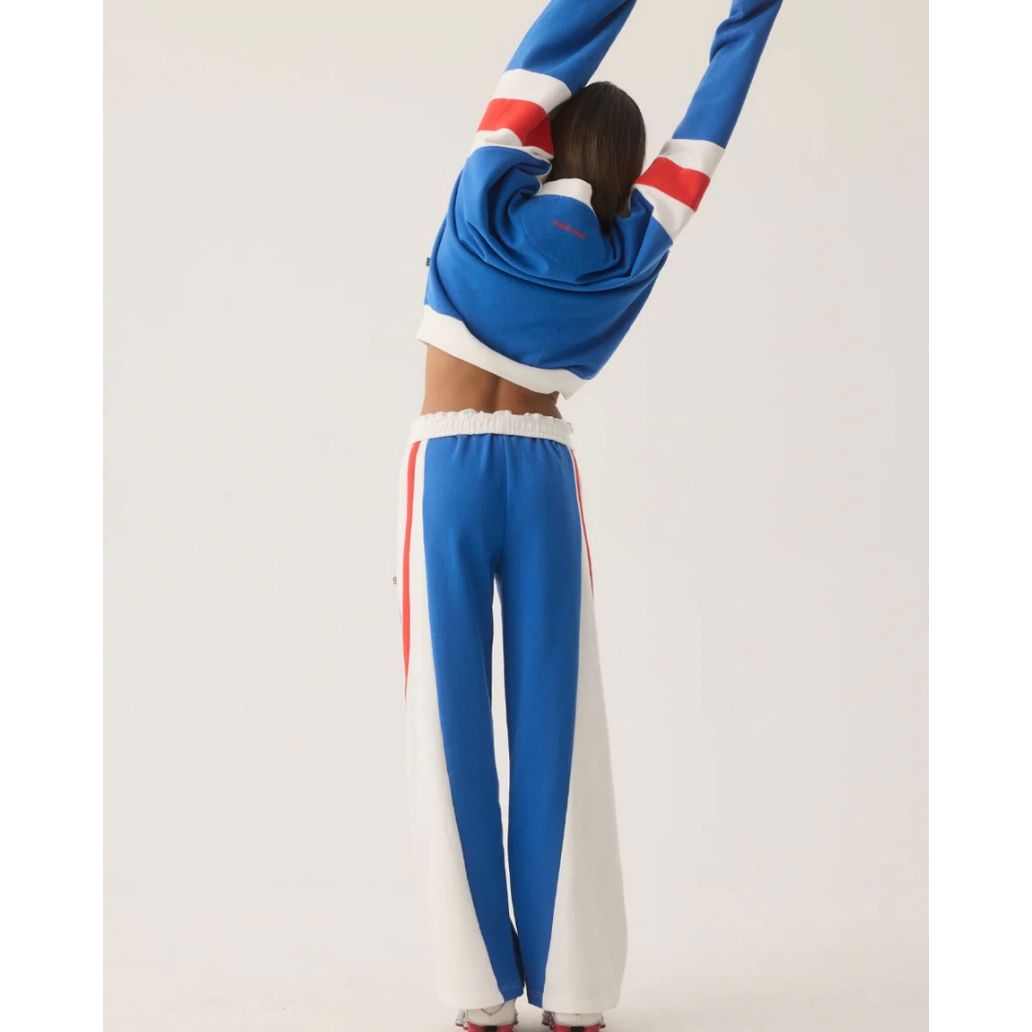 Mallorca Track pant -Spanish Blue- Araminta James