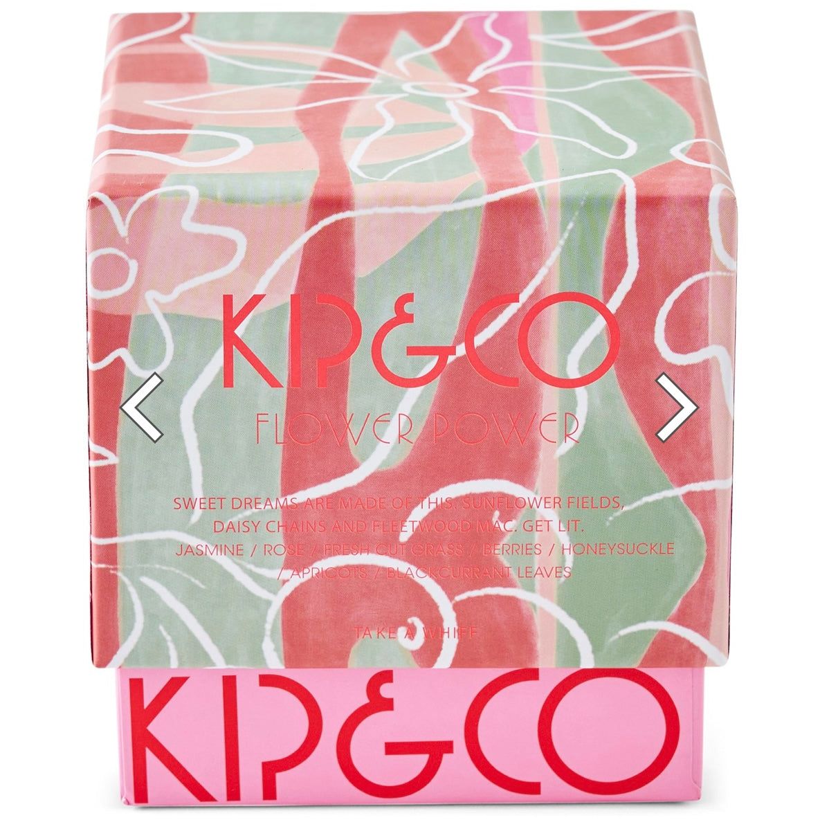 KIP & CO-
FLOWER POWER CANDLE