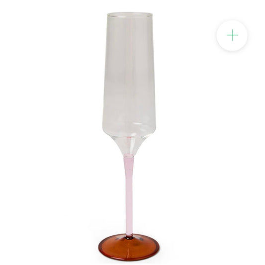 Marshmallow And Marmalade Champagne Glass