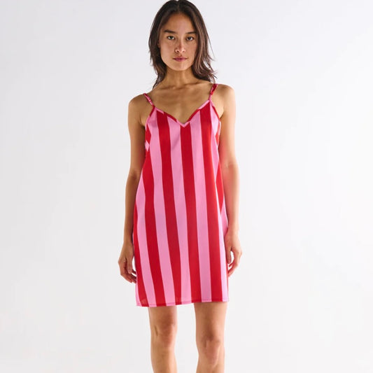 SANTA BABY ADULT ECO SATIN CAMI NIGHTIE