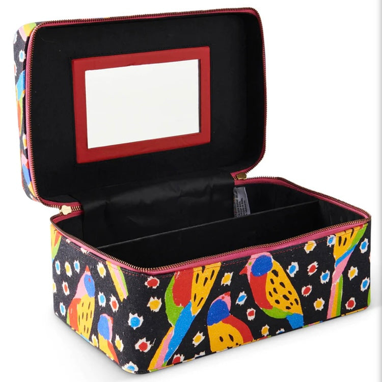 KEN DONE PARROT PARTY TOILETRY CASE-KIP & CO