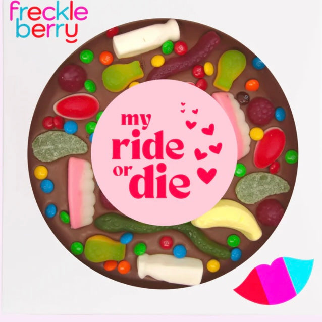 Giant Freckle or Pizza - “My Ride or Die”