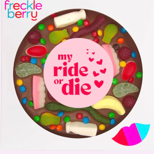Giant Freckle or Pizza - “My Ride or Die”