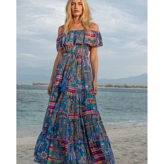 Ariana Long Dress-Miss June Paris