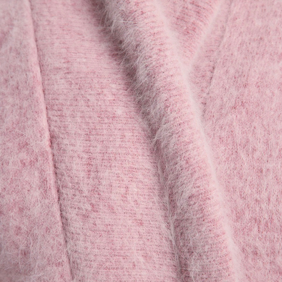 World Of Nomads-Sophia Cashmere Cardigan -Petal Cloud
