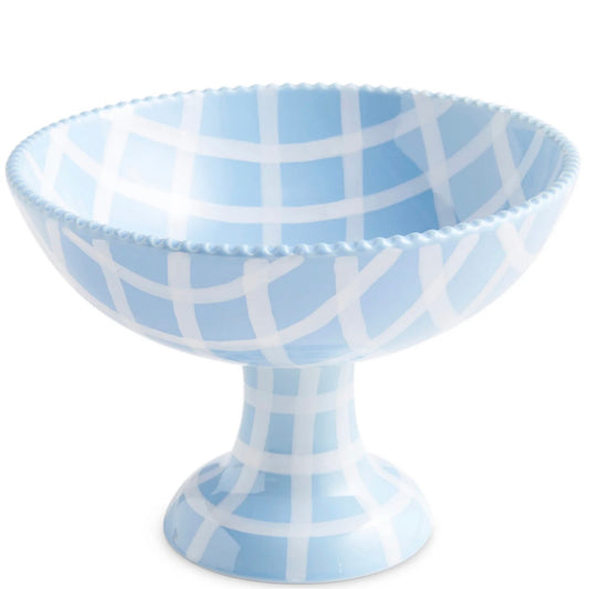 BLUE BIRD TARTAN FRUIT BOWL