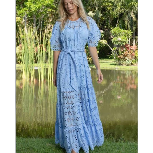 Miss June Paris ~ Sable Dress -Lavender