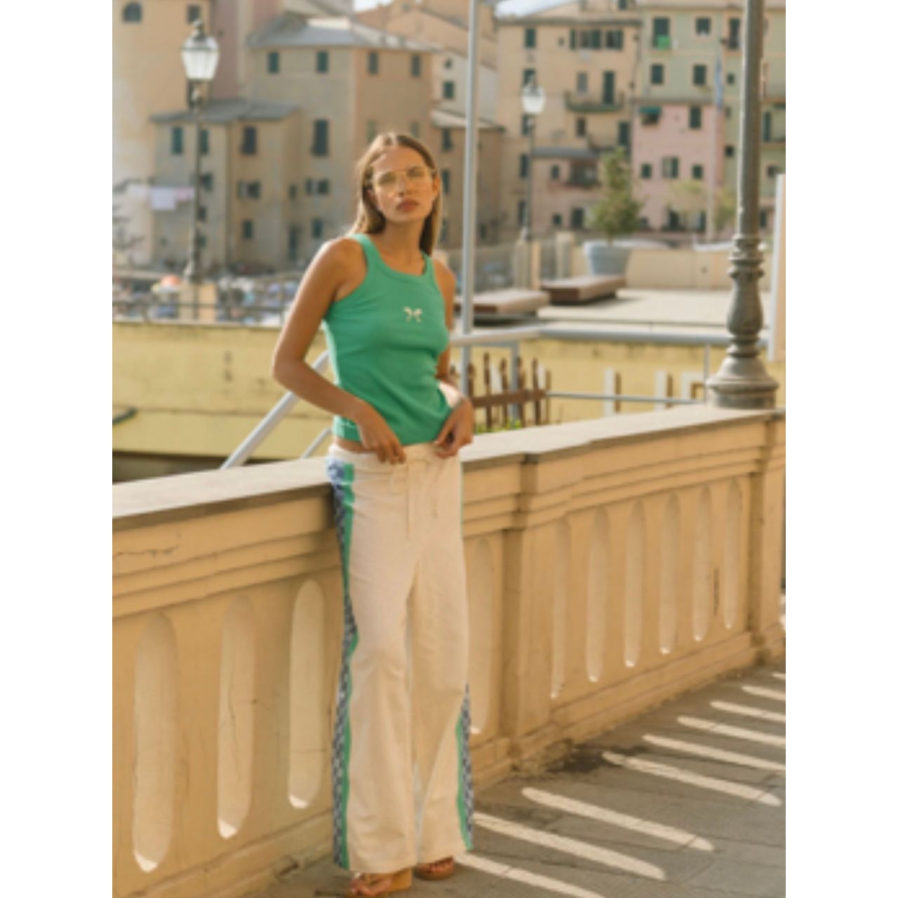 SUNSET PANT WARM WHITE-ARAMINTA JAMES