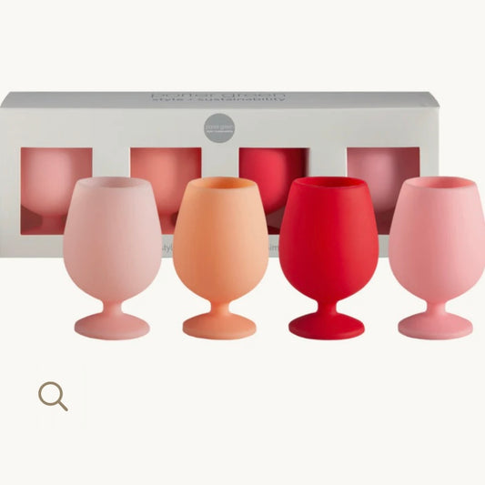 rouge | stemm | silicone unbreakable wine glasses