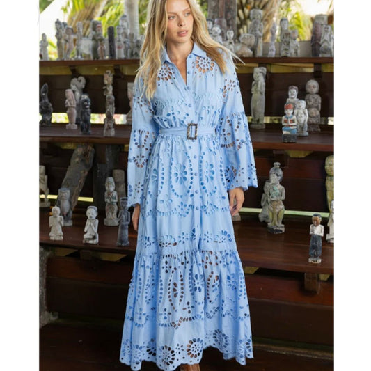 Miss June Paris Blue Ruby Dress