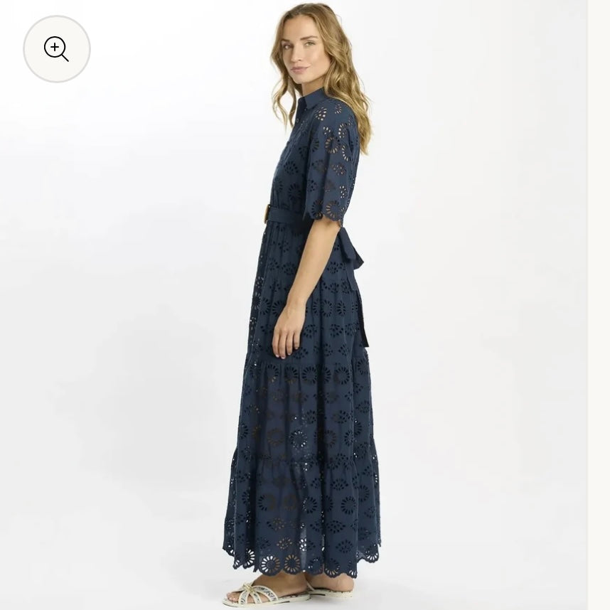 Miss June- Apolline Dress Navy