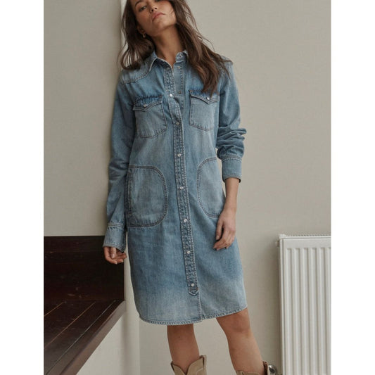 Ellie Dress - Dakota Wash