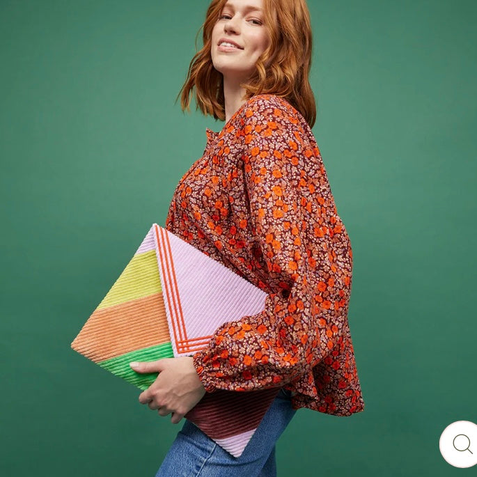 LEOLA CLUTCH-SAGE & CLARE
