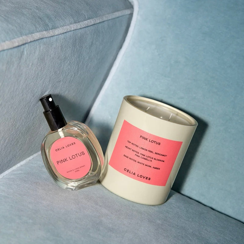 Pink Lotus - Room Spray 50ml -Celia Loves
