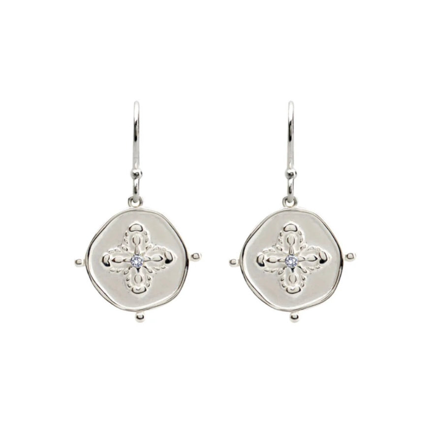 Sahara Small Earrings in Sterling Silver