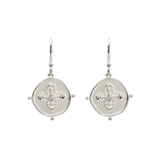 Sahara Small Earrings in Sterling Silver
