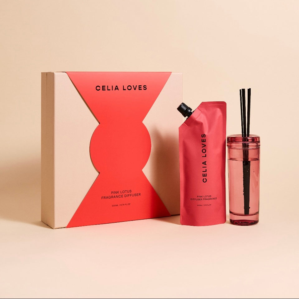 Pink Lotus - Diffuser Gift Set