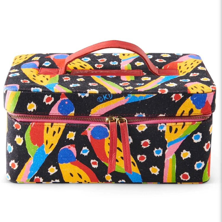 KEN DONE PARROT PARTY TOILETRY CASE-KIP & CO