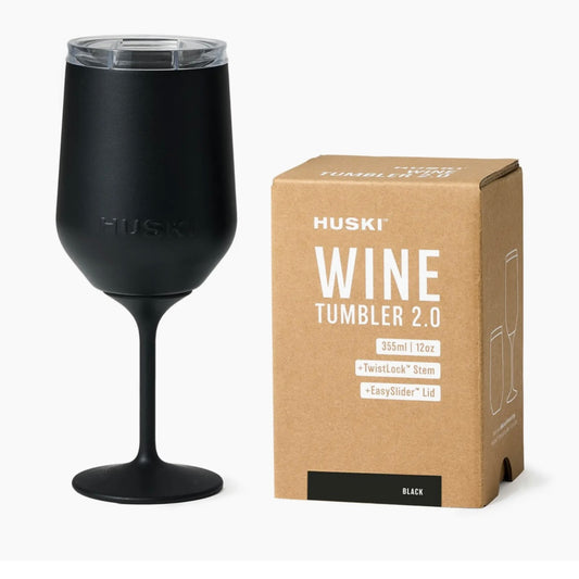 Huski Wine Tumbler 2.0-Black