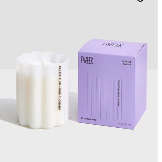 Kakadu Plum & Bush Cucumber Wave Candle