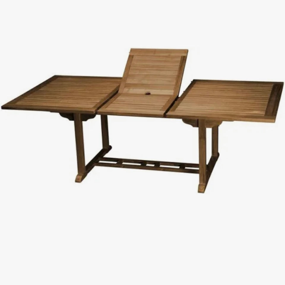Solid Outdoor Teak 10 Piece Setting -PRE ORDER MID February