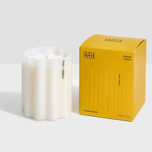 WAVE CANDLE - TEAK + NEROLI