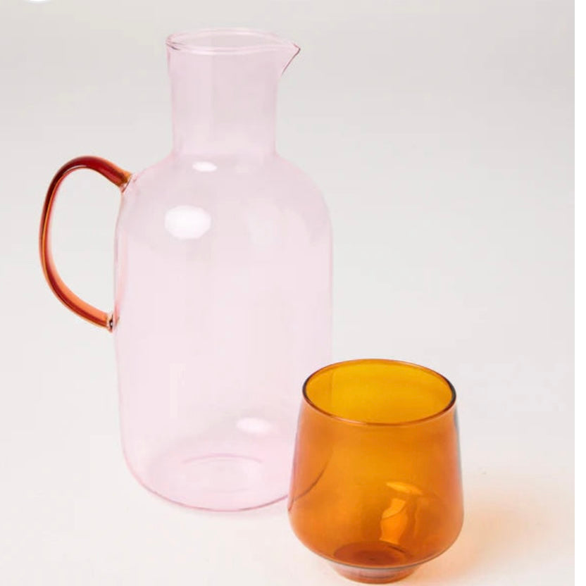 Marshmallow And Marmalade Tumbler Glass 2P Set One
Size-Kip & Co