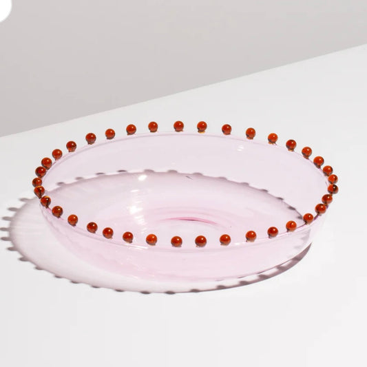 PEARL PLATTER - PINK + AMBER