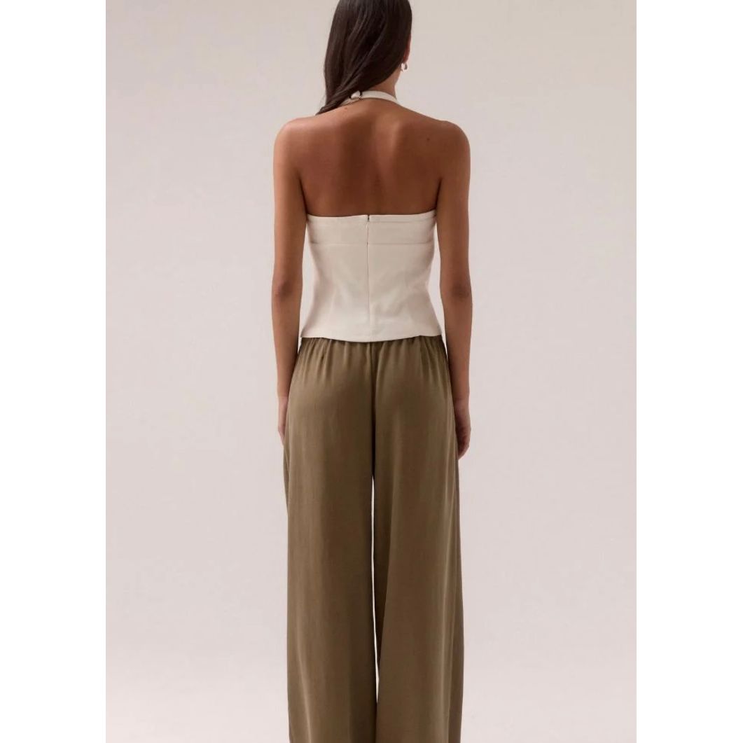DEMI TOP - CHALK