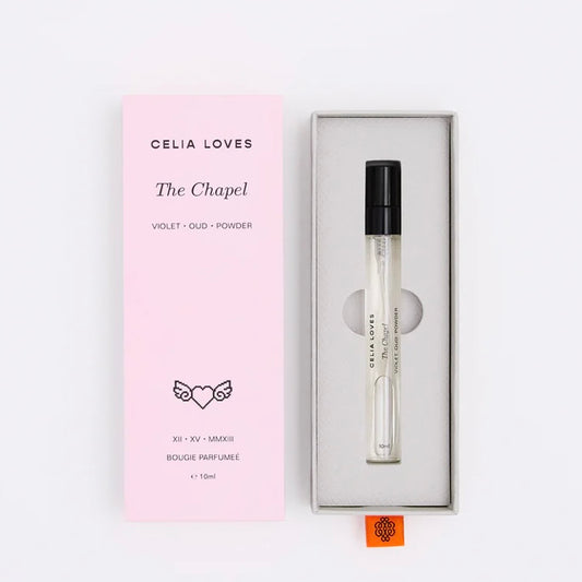THE CHAPEL EAU DE PARFUM TRAVELLER-10ML -CELIA LOVES