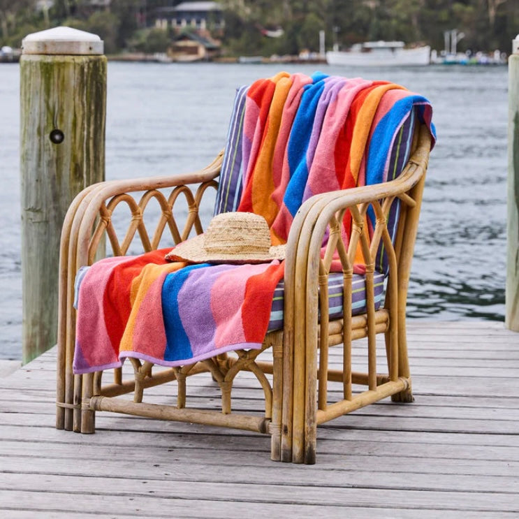 Surfs Up Terry Beach Towel-Kip & Co