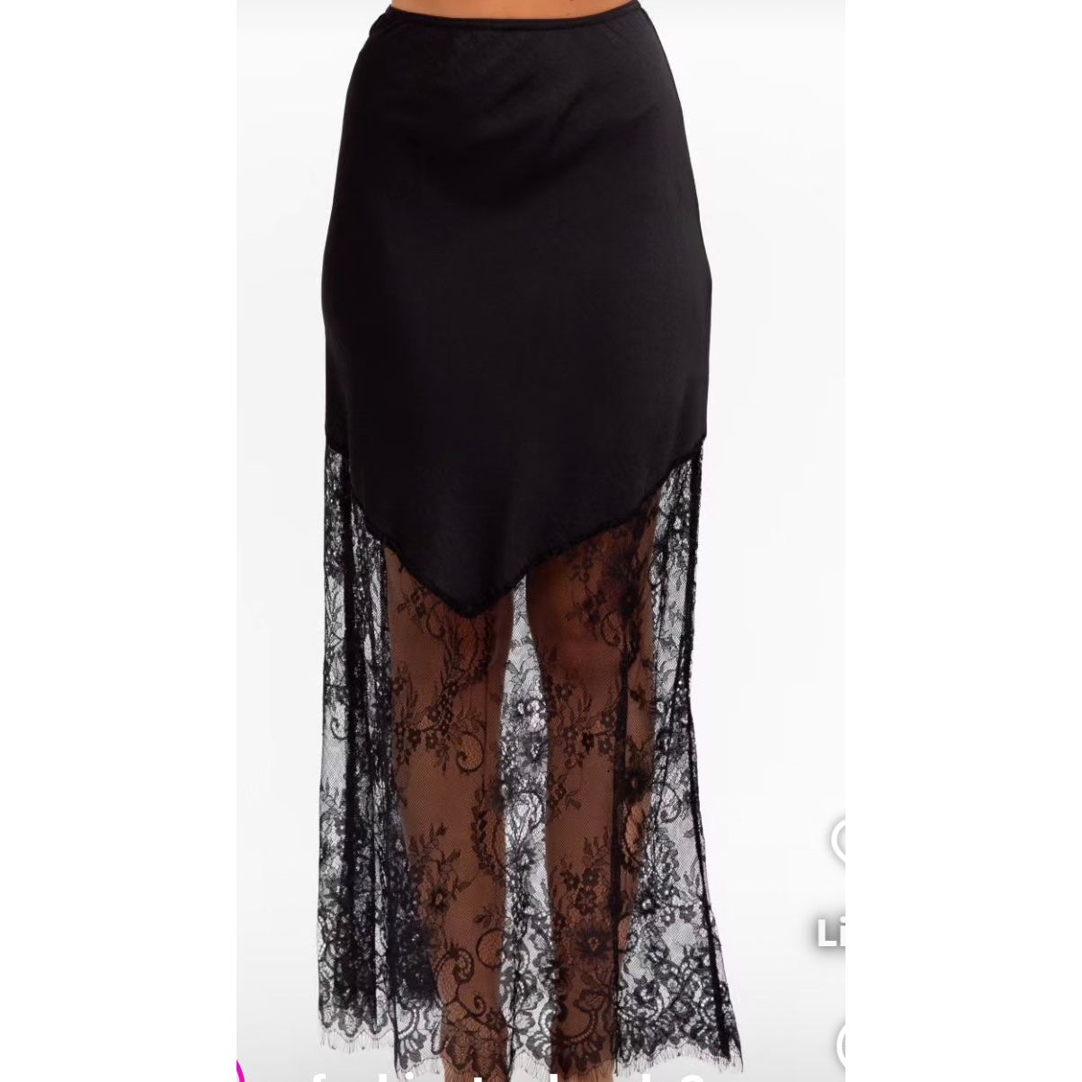 LACIE SKIRT- NOIR