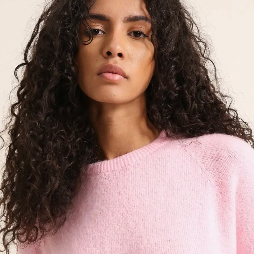 Saskia Alpaca Knit-Blossom