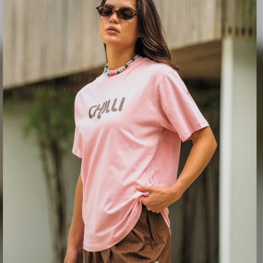CHILLI TEE- CANDY PINK