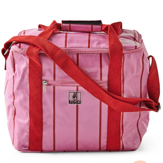 ICED VOVO STRIPE COOLER BAG