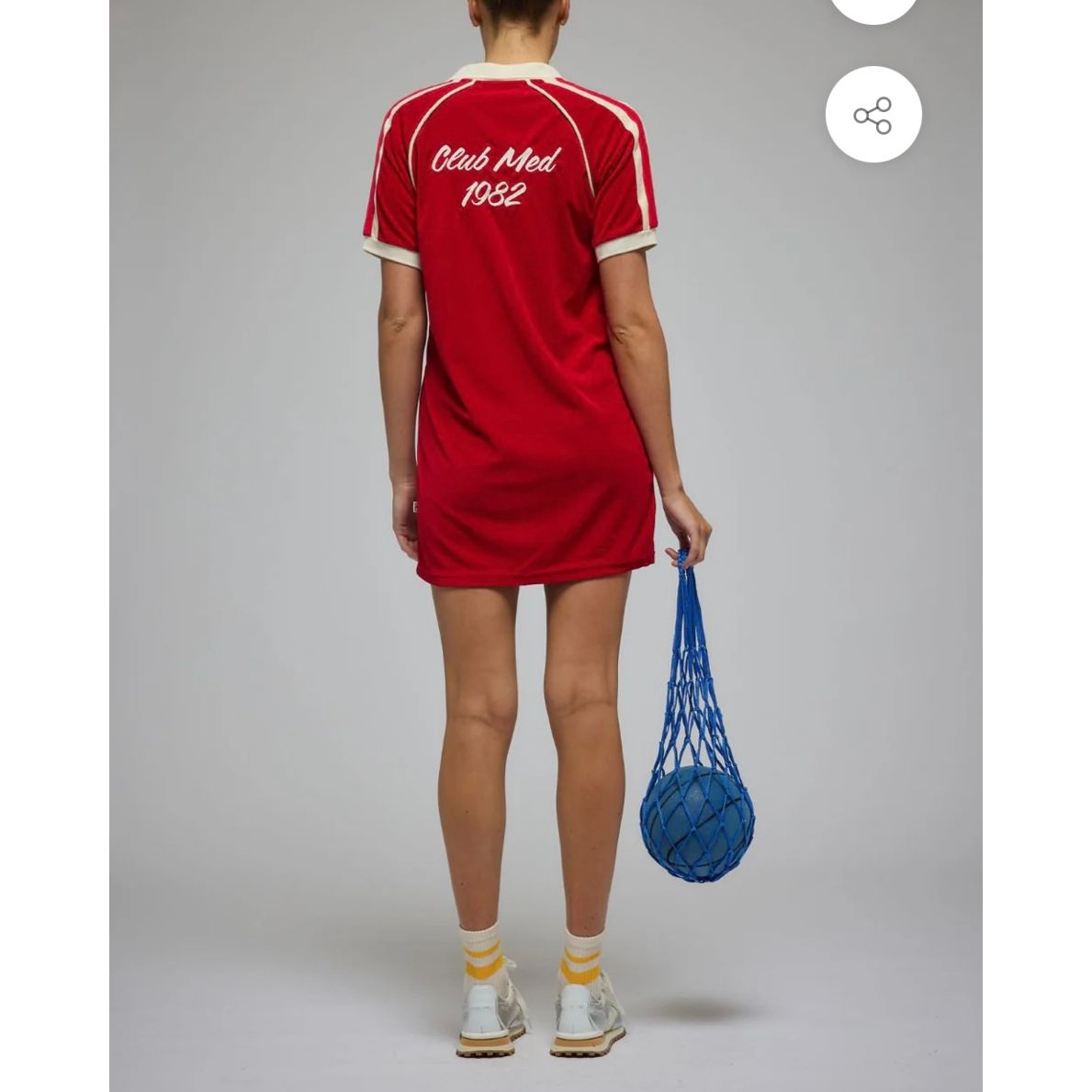 RHODES TERRY DRESS-CHERRY PIE